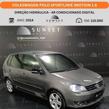 VOLKSWAGEN POLO 1.6 MI SPORTLINE 8V FLEX 4P MANUAL